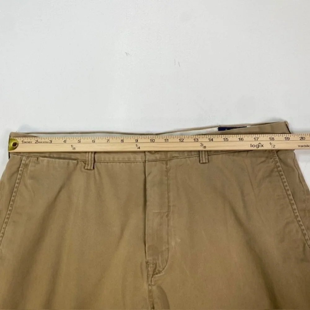 Polo Ralph‎ Lauren Classic Fit Chino Pants Khaki Cotton Mens Size 40x30 (38x29)
